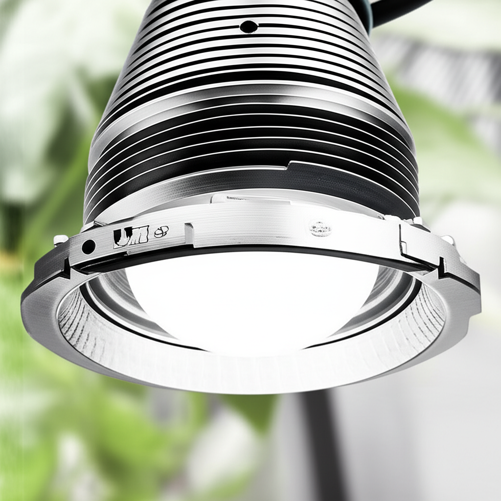 CMH grow light in action